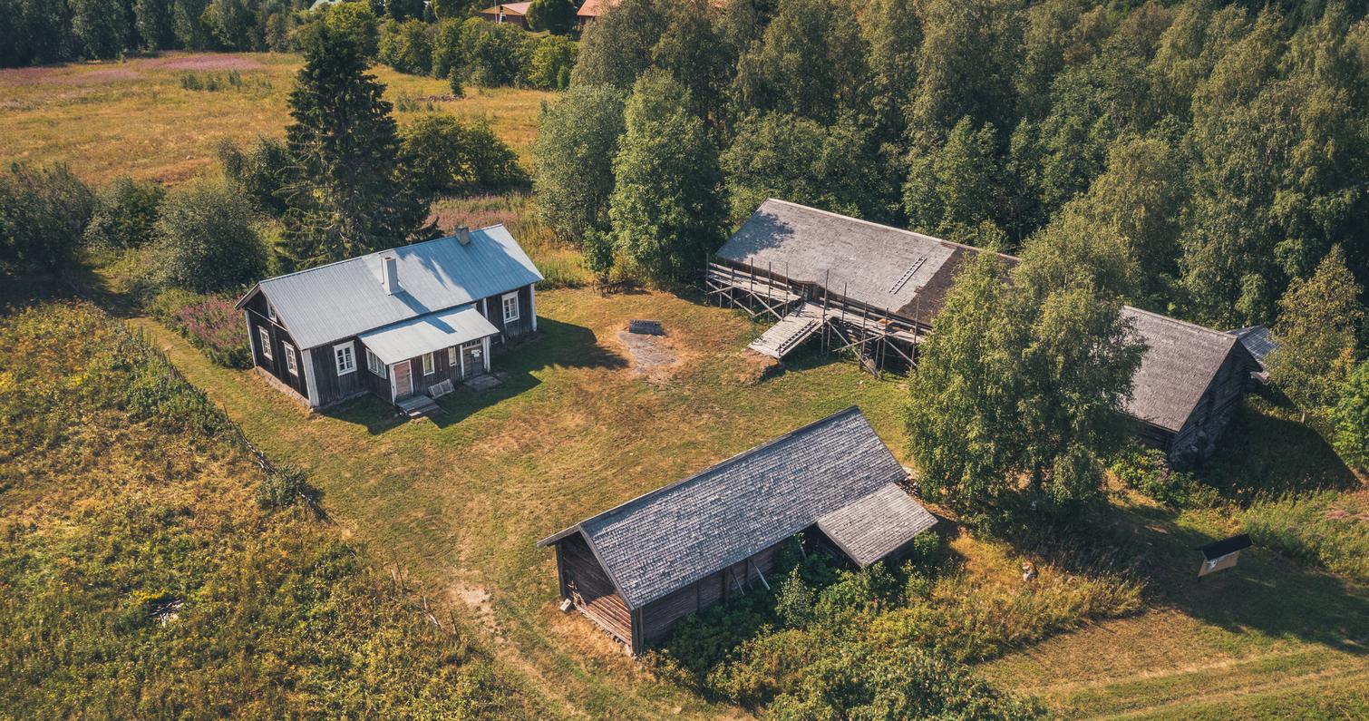 Makkola farm in Ilomantsi where Lauri Törni (aka Larry Thorne) and future President of Finland Mauno Koivisto billeted in fall of 1944