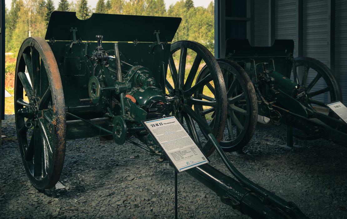Tykkikatoksen tykkej&auml;, 75 K 17 Peetlehemi
