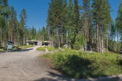 &Ouml;ykk&ouml;senvaara year-round visitor center. in Ilomantsi Finland