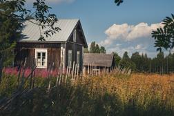 Makkola farm´s main building where Lauri Törni (aka Larry Thorne) and future President of Finland Mauno Koivisto billeted in fall of 1944.
