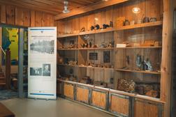 Das Haus des K&auml;mpfers is ein Ausstellung zur 1939-1945 Milit&auml;rgeschichte von Ilomantsi, Finnland und Sammlung von Feldwaffen.