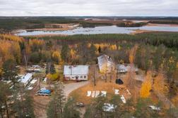 Former Käenkoski schoolhouse in Ilomantsi, Finland.