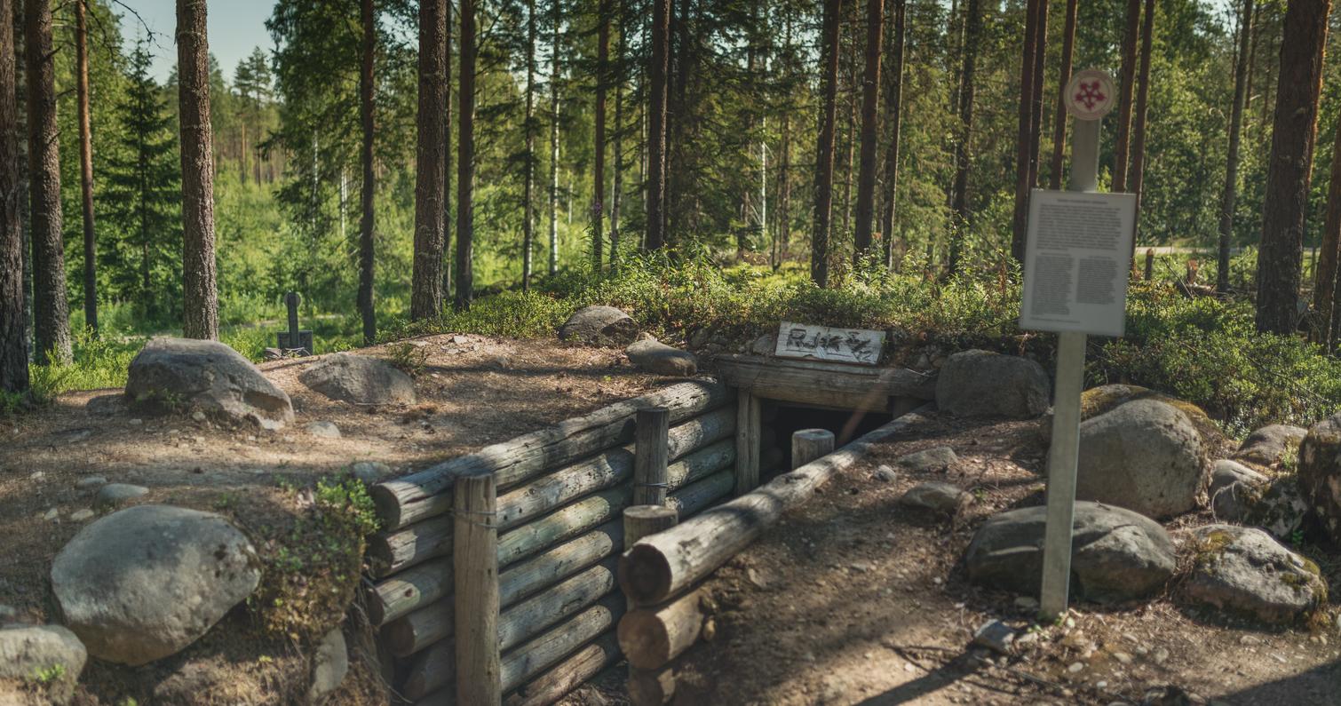 Restored 1944 battleground where Finns halted enemy&rsquo;s advance.