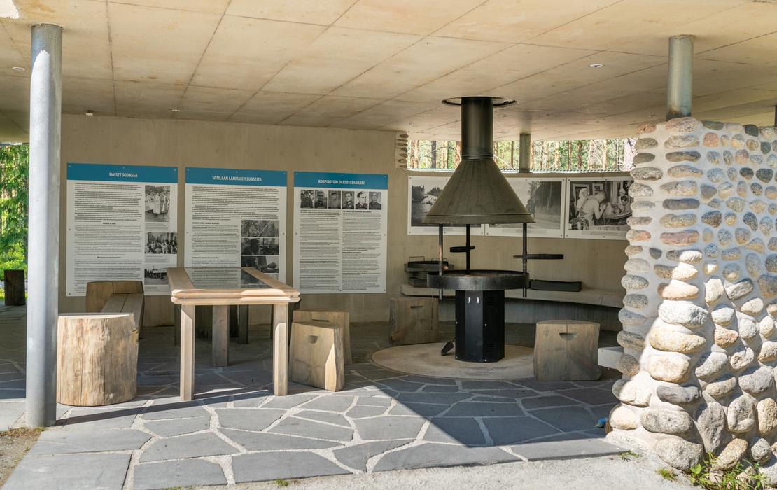 &Ouml;ykk&ouml;senvaaran opastuskeskuksen tulipaikka