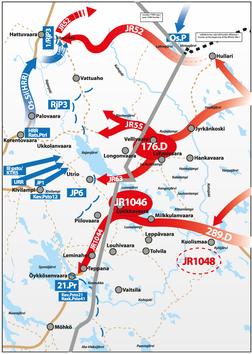 Ilomantsin Sotatie - mottitaistelut 30.7.1944