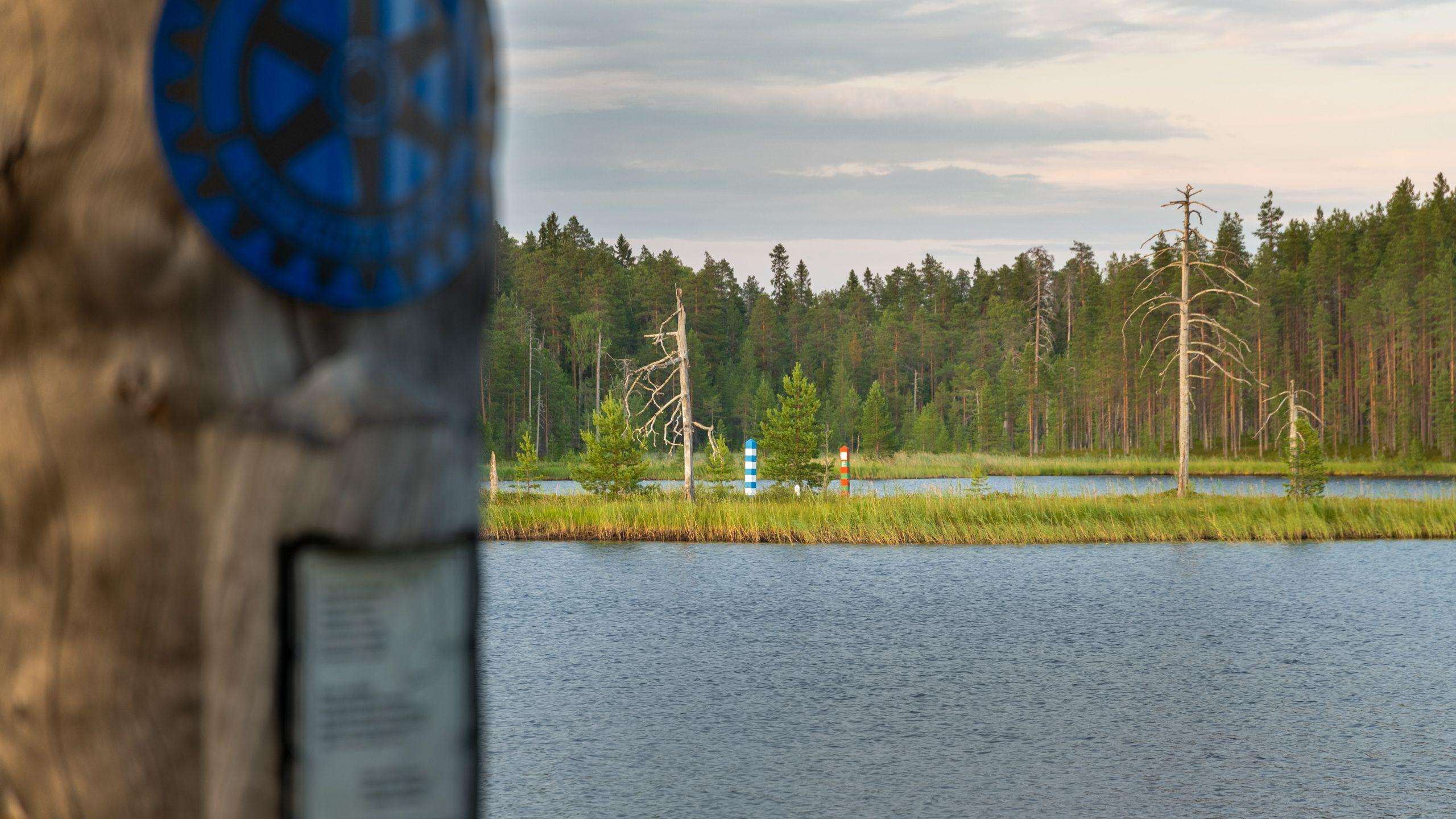 Suomen ja manner-EU:n itäisin piste.