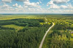 Lehtovaara village in ilomantsi, Finland.