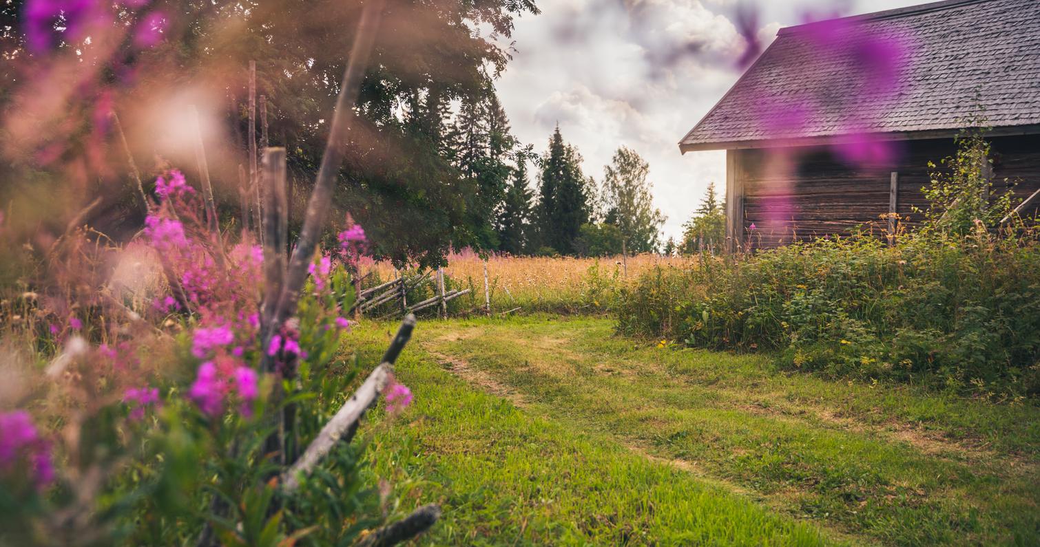 Makkola courtyard in Ilomantsi