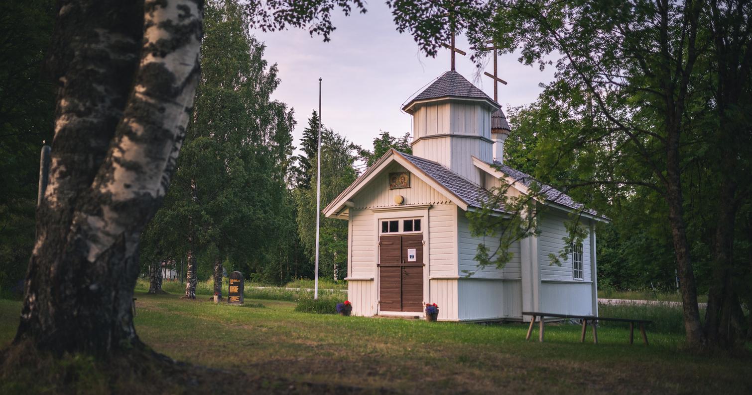 Valkoinen Hattuvaaran tsasouna nykyään