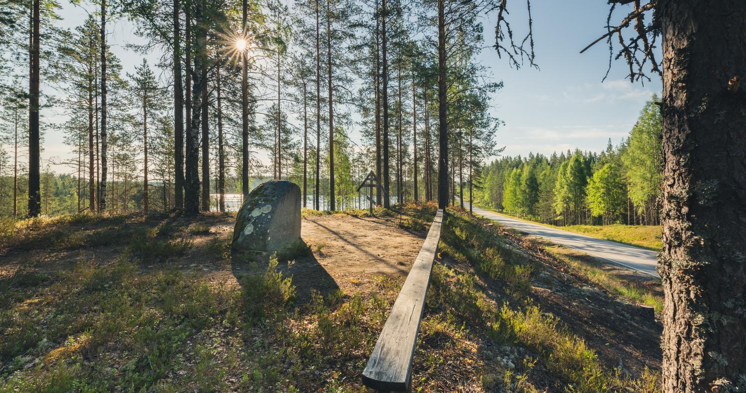 Taivallampi terrain in Ilomantsi.