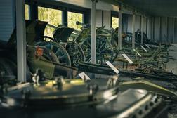 Das Haus des K&auml;mpfers is ein Ausstellung zur 1939-1945 Milit&auml;rgeschichte von Ilomantsi, Finnland und Sammlung von Feldwaffen.